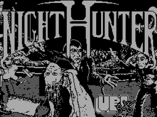 Night Hunter title screen for ZX Spectrum